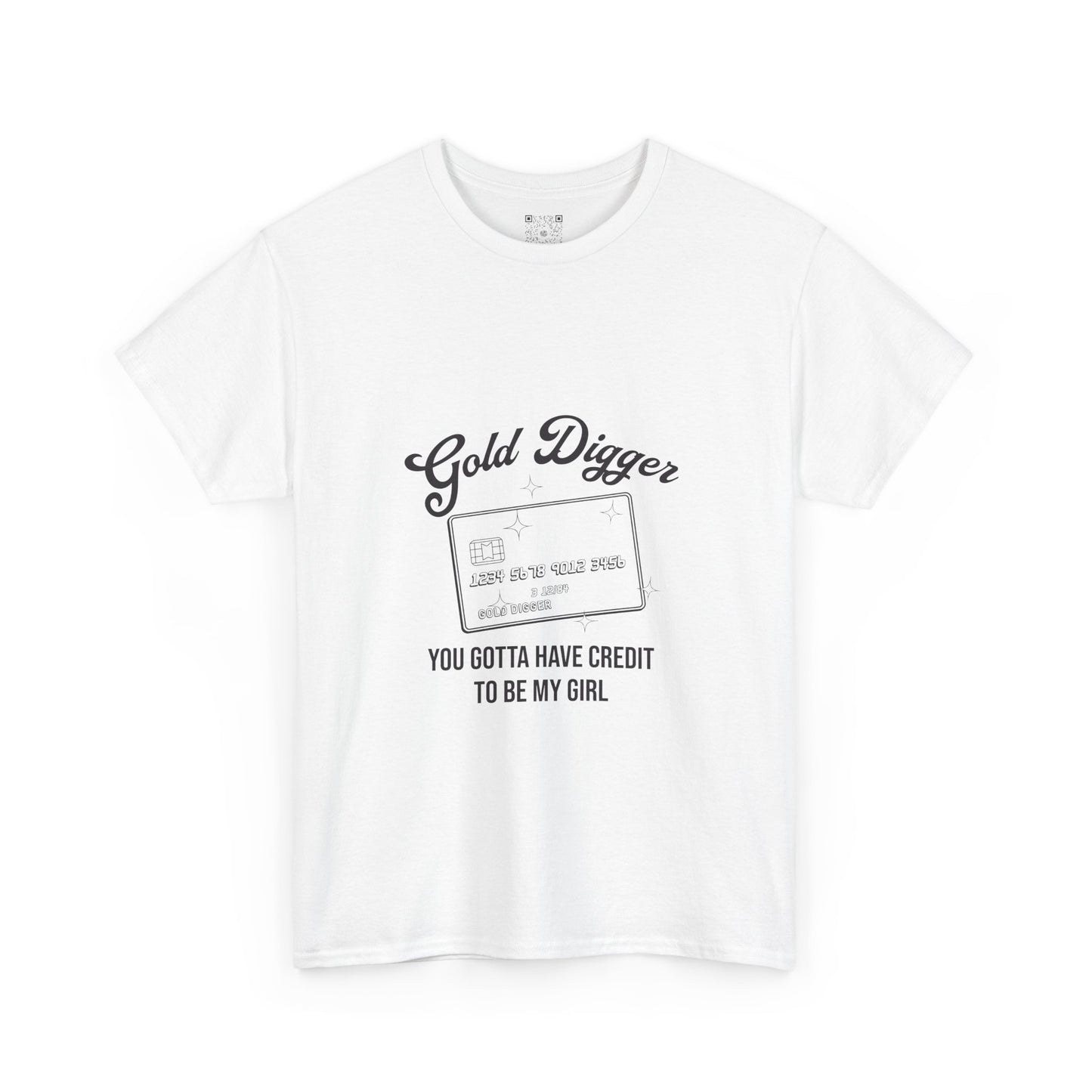 Gold Digger Men's Tee, White