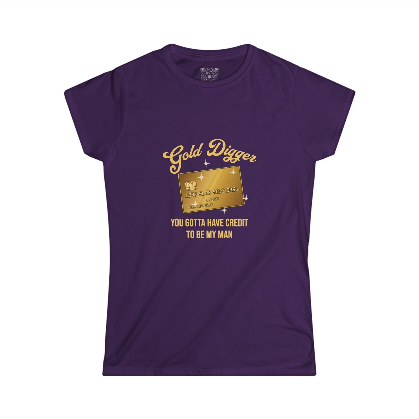 Gold Digger Women's Tee, Colors