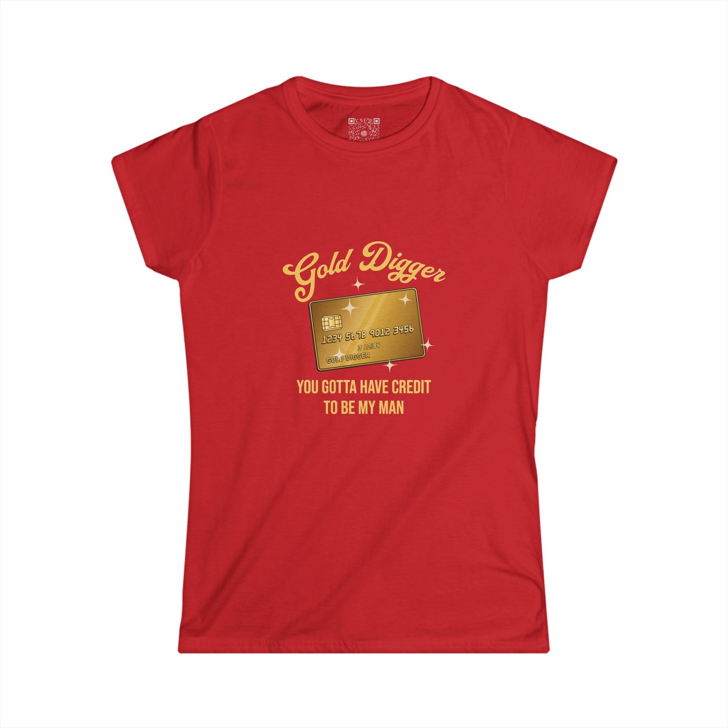 Gold Digger Women's Tee, Colors