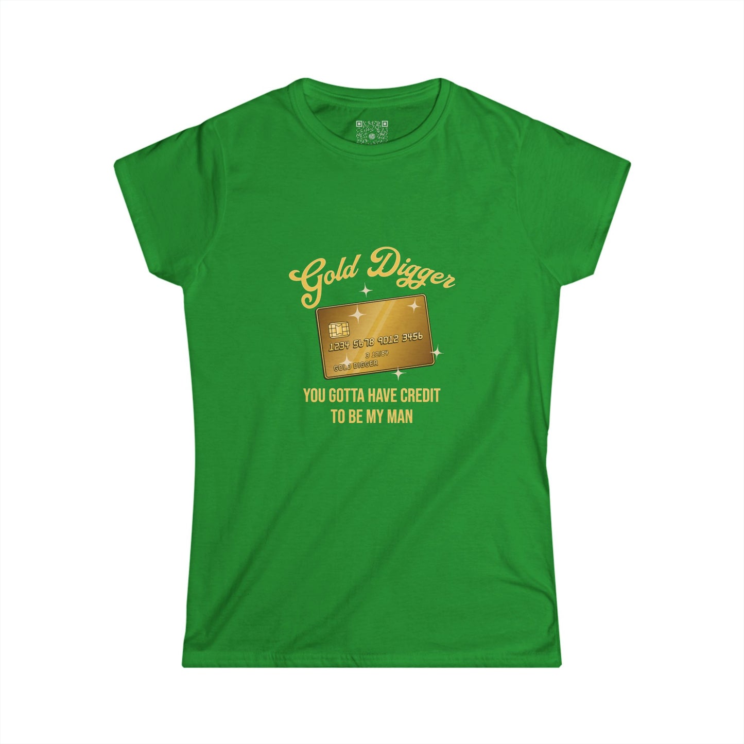Gold Digger Women's Tee, Colors